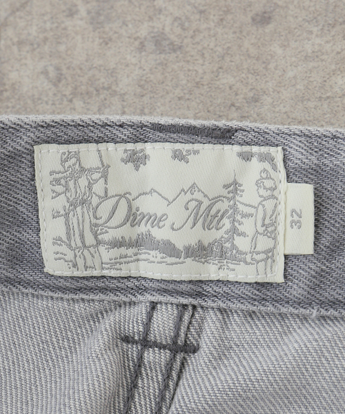 DIME（ダイム）の「【Dime/ダイム】 STRAIGHT DENIM PANTS（デニムパンツ・レディース・グレー・X-SMALL/MEDIUM）」の15枚目の写真