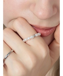 アクセントパールリング / 【BILAN】 Accent Pearl Ring