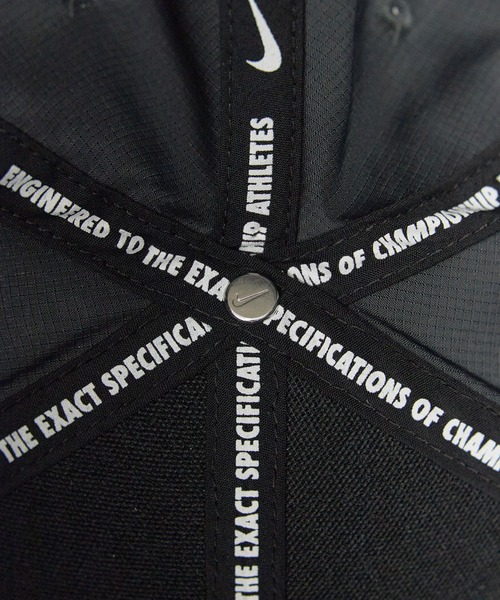NIKE(ナイキ)の「NIKE/ナイキ M/L NIKE Anthracite ベースボールキャップ フロントロゴ UVカット 軽量 野球 ベーシック 定番 スポーティー ストリート カジュアル メンズ レディース 2026年 夏 夏服(キャップ・メンズ・ブラック系1/ブラック系2/ブラック系3/ブラック系4・FREE)」の8枚目の写真