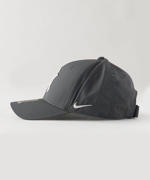 NIKE(ナイキ)の「NIKE/ナイキ M/L NIKE Anthracite ベースボールキャップ フロントロゴ UVカット 軽量 野球 ベーシック 定番 スポーティー ストリート カジュアル メンズ レディース 2026年 夏 夏服(キャップ・メンズ・ブラック系1/ブラック系2/ブラック系3/ブラック系4・FREE)」の6枚目の写真