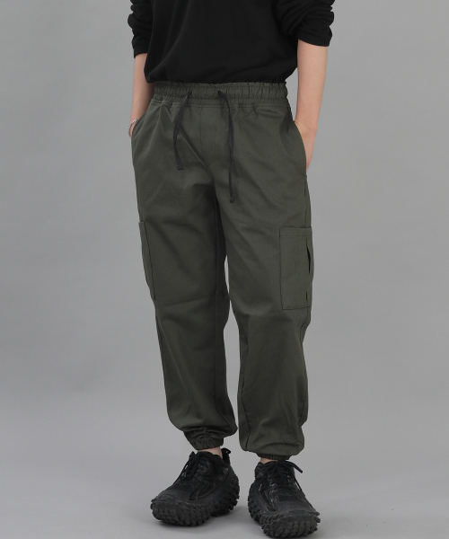 SAINTCREW(セントクルー)の「インハウスカーゴジョガーパンツ IHC-359 カーキ(スウェットパンツ・メンズ・その他・MEDIUM/LARGE/X-LARGE)」の1枚目の写真