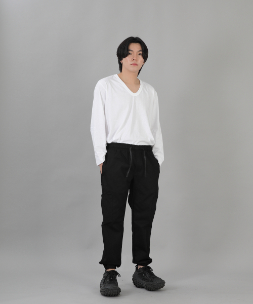 SAINTCREW(セントクルー)の「インハウスカーゴジョガーパンツ IHC-359 カーキ(スウェットパンツ・メンズ・その他・MEDIUM/LARGE/X-LARGE)」の4枚目の写真