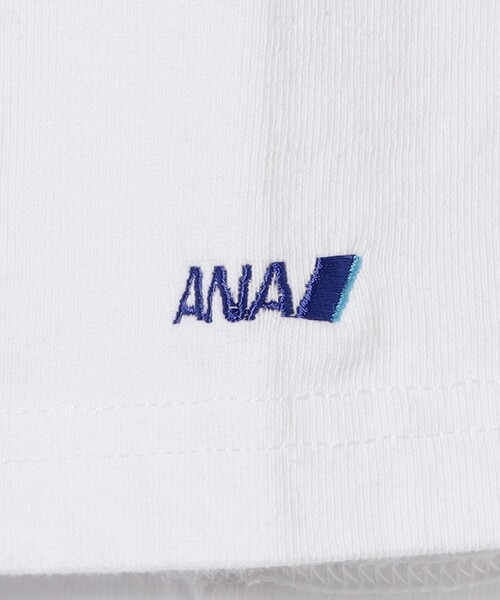 BEAMS T(ビームスティー)の「ANA × BEAMS / FLOW T-Shirt(Tシャツ/カットソー・メンズ・ホワイト・S/M/XL/L)」の2枚目の写真