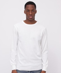 《DAILY/デイリー》L/S THERMAL CREW NECK T-SHIRT / デイリー長袖 サーマル クルーネック ティーシャツ / AVIREX / アヴィレックス