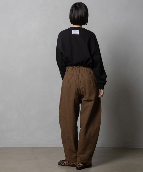 MARECHAL TERRE（マルシャルテル）の「スタッズコクーンパンツ（その他パンツ・レディース・ブラック/ブラウン/グレー/グリーン・MEDIUM）」の15枚目の写真