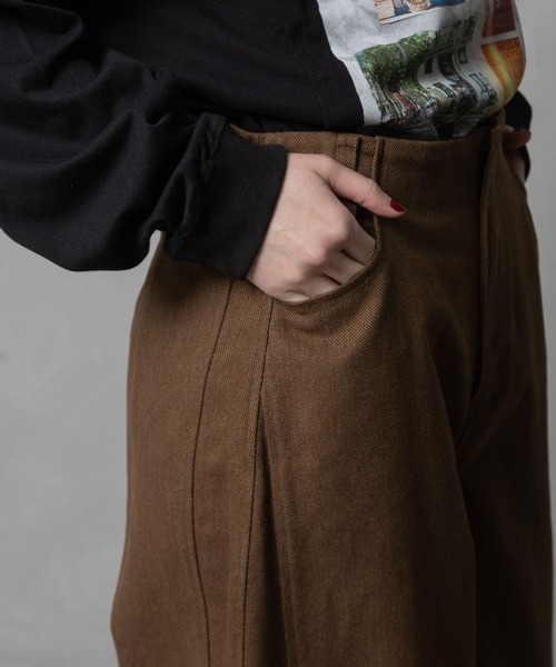 MARECHAL TERRE（マルシャルテル）の「スタッズコクーンパンツ（その他パンツ・レディース・ブラック/ブラウン/グレー/グリーン・MEDIUM）」の20枚目の写真