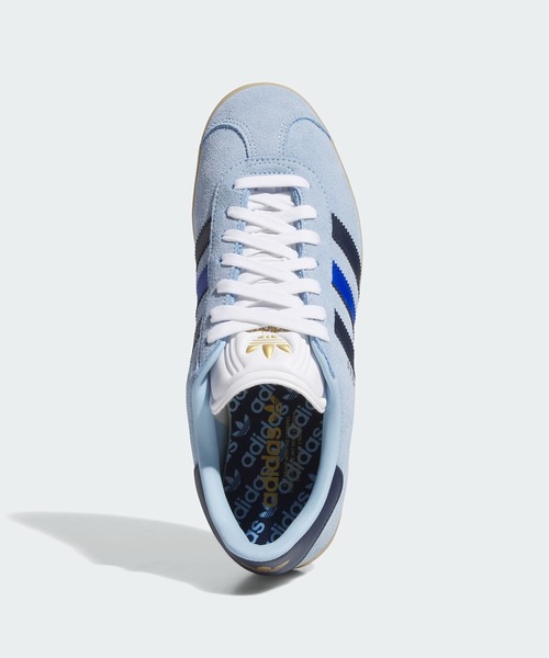 adidas（アディダス）の「オリジナルスゴルフ ガゼル ゴルフ【adidas Golf/アディダスゴルフ】（スニーカー・メンズ・スカイブルー・25.5cm/26.0cm/26.5cm/27.0cm/27.5cm/28.0cm/23.5cm/23.0cm/22.5cm/24.0cm/24.5cm/25.0cm/28.5cm/29.0cm）」の2枚目の写真