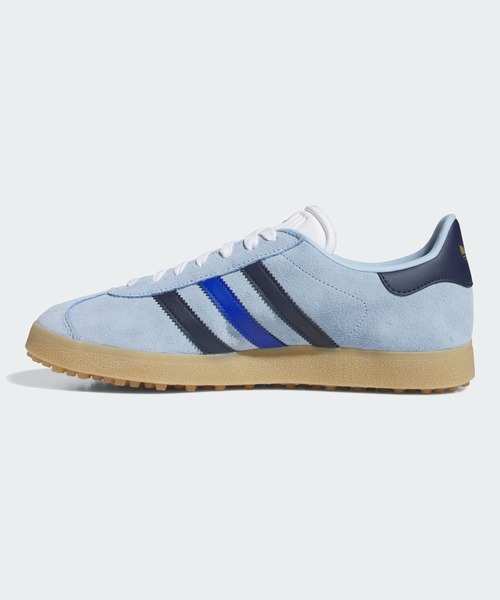 adidas（アディダス）の「オリジナルスゴルフ ガゼル ゴルフ【adidas Golf/アディダスゴルフ】（スニーカー・メンズ・スカイブルー・25.5cm/26.0cm/26.5cm/27.0cm/27.5cm/28.0cm/23.5cm/23.0cm/22.5cm/24.0cm/24.5cm/25.0cm/28.5cm/29.0cm）」の4枚目の写真