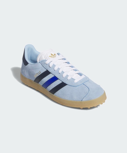 adidas（アディダス）の「オリジナルスゴルフ ガゼル ゴルフ【adidas Golf/アディダスゴルフ】（スニーカー・メンズ・スカイブルー・25.5cm/26.0cm/26.5cm/27.0cm/27.5cm/28.0cm/23.5cm/23.0cm/22.5cm/24.0cm/24.5cm/25.0cm/28.5cm/29.0cm）」の5枚目の写真