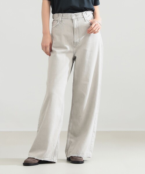 Demi-Luxe BEAMS（デミルクス ビームス）の「upper hights / THE LINA デニムパンツ（デニムパンツ・レディース・ライトブルー・23/25）」の5枚目の写真