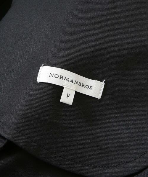 NORMANBROS(ノーマンブロス)の「変形裾タックオーバーワイドパンツ(その他パンツ・メンズ・カーキ/ブラック・FREE)」の9枚目の写真