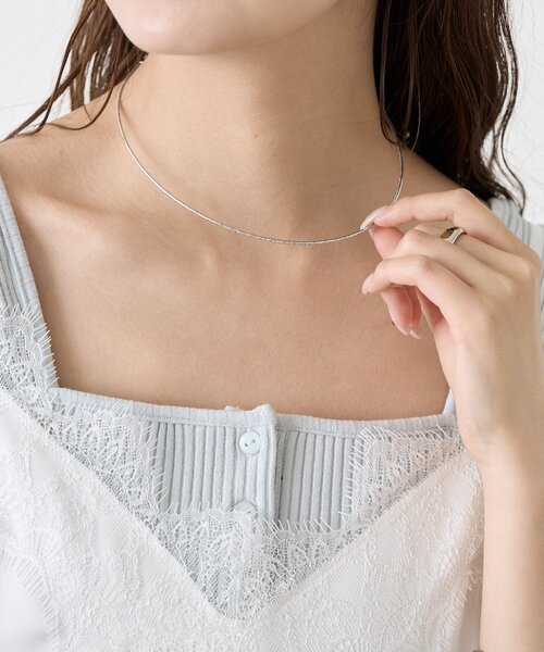 mystic(ミスティック)の「26AW shiny necklace(ネックレス・レディース・ゴールド/シルバー・ONE SIZE)」の4枚目の写真