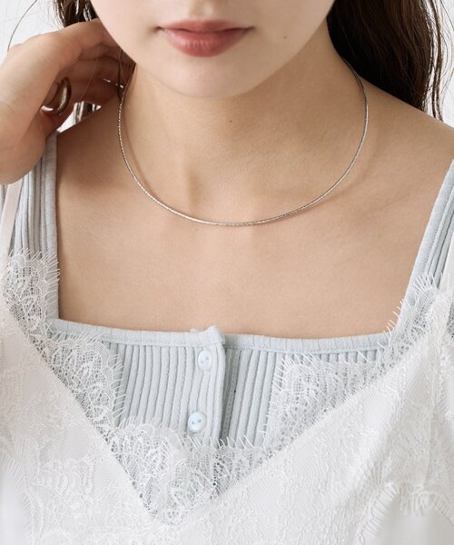 mystic(ミスティック)の「26AW shiny necklace(ネックレス・レディース・ゴールド/シルバー・ONE SIZE)」の5枚目の写真
