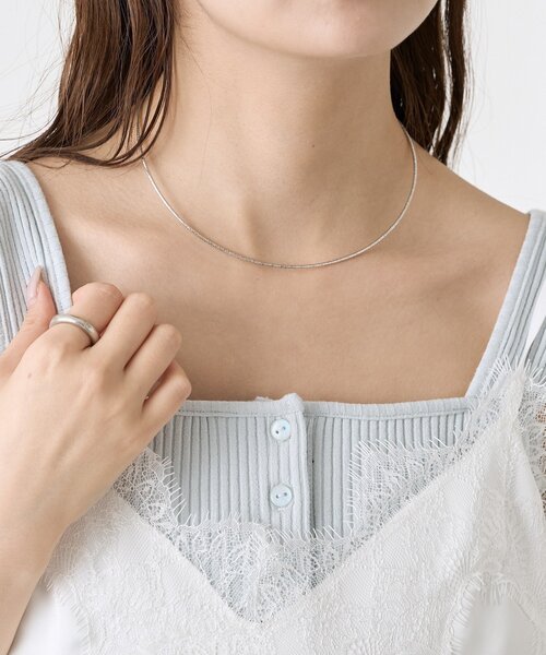 mystic(ミスティック)の「26AW shiny necklace(ネックレス・レディース・ゴールド/シルバー・ONE SIZE)」の6枚目の写真