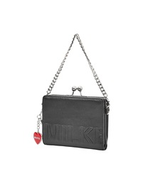 MILKFED. | EMBOSSED LOGO BI-FOLD WALLET(財布)
