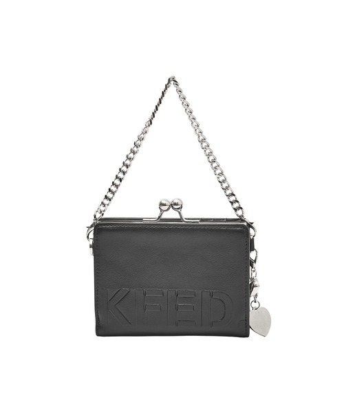 MILKFED.(ミルクフェド)の「EMBOSSED LOGO BI-FOLD WALLET(財布・レディース・ブラック/ブラウン/ライトブルー・ONE SIZE)」の10枚目の写真