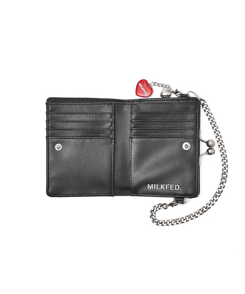 MILKFED.(ミルクフェド)の「EMBOSSED LOGO BI-FOLD WALLET(財布・レディース・ブラック/ブラウン/ライトブルー・ONE SIZE)」の11枚目の写真