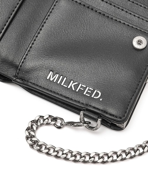 MILKFED.(ミルクフェド)の「EMBOSSED LOGO BI-FOLD WALLET(財布・レディース・ブラック/ブラウン/ライトブルー・ONE SIZE)」の14枚目の写真
