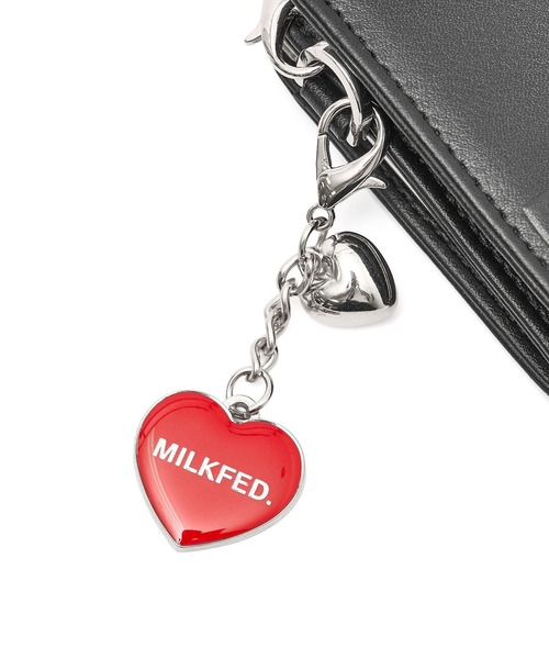MILKFED.(ミルクフェド)の「EMBOSSED LOGO BI-FOLD WALLET(財布・レディース・ブラック/ブラウン/ライトブルー・ONE SIZE)」の15枚目の写真