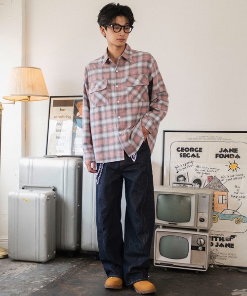 WEGO(ウィゴー)の「WEGO/【26年秋冬新作】オンブレチェックネルシャツ(シャツ/ブラウス・メンズ・その他1/その他4/その他3/その他2・LARGE/MEDIUM/SMALL)」の20枚目の写真