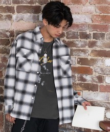 WEGO | WEGO/【26年秋冬新作】オンブレチェックネルシャツ(シャツ/ブラウス)