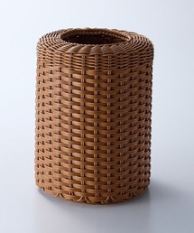 BELLE MAISON DAYS（ベルメゾンデイズ）の「洗えるラタン調ゴミ箱 「wash rattan」 ＜径約22.5cm＞（ダストボックス）」