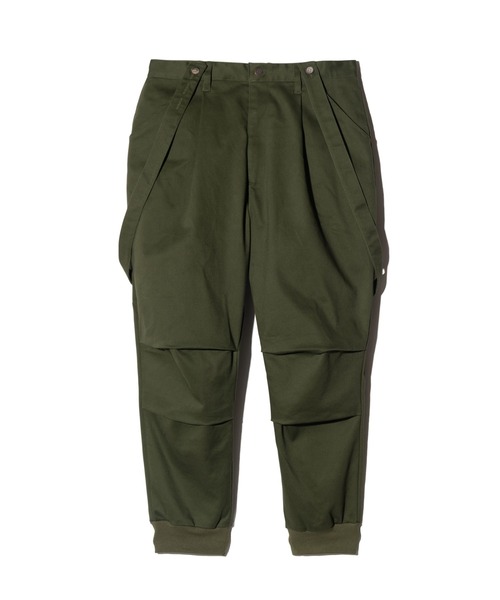 glamb（グラム）の「Suspender Sarouel Pants / サスペンダーサルエルパンツ（その他パンツ・メンズ・ブラック/カーキ・S/M/L）」の3枚目の写真