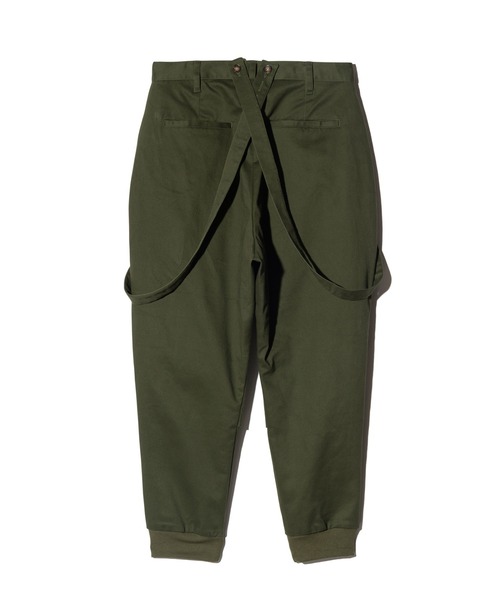 glamb（グラム）の「Suspender Sarouel Pants / サスペンダーサルエルパンツ（その他パンツ・メンズ・ブラック/カーキ・S/M/L）」の4枚目の写真
