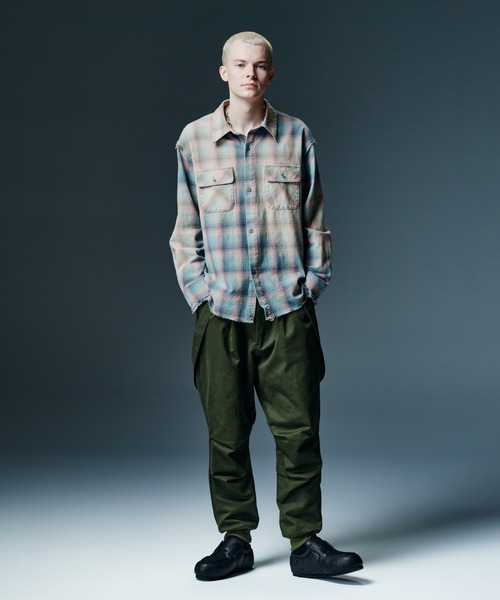glamb（グラム）の「Suspender Sarouel Pants / サスペンダーサルエルパンツ（その他パンツ・メンズ・ブラック/カーキ・S/M/L）」の10枚目の写真