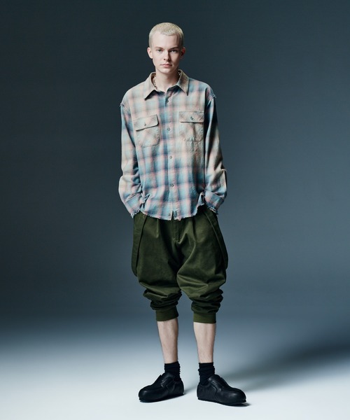 glamb（グラム）の「Suspender Sarouel Pants / サスペンダーサルエルパンツ（その他パンツ・メンズ・ブラック/カーキ・S/M/L）」の11枚目の写真