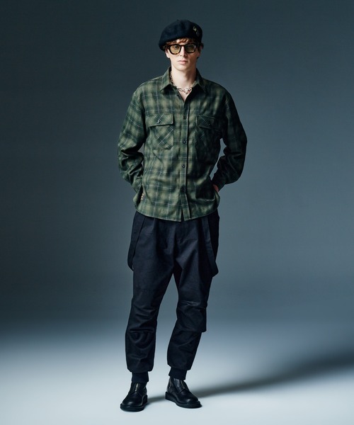 glamb（グラム）の「Suspender Sarouel Pants / サスペンダーサルエルパンツ（その他パンツ・メンズ・ブラック/カーキ・S/M/L）」の16枚目の写真