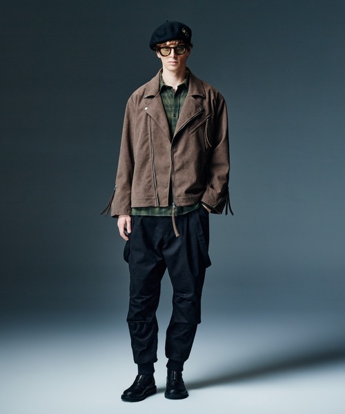 glamb（グラム）の「Suspender Sarouel Pants / サスペンダーサルエルパンツ（その他パンツ・メンズ・ブラック/カーキ・S/M/L）」の17枚目の写真