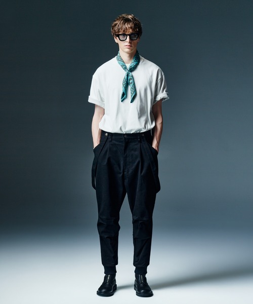glamb（グラム）の「Suspender Sarouel Pants / サスペンダーサルエルパンツ（その他パンツ・メンズ・ブラック/カーキ・S/M/L）」の18枚目の写真