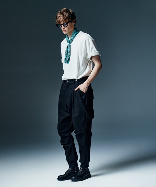 glamb（グラム）の「Suspender Sarouel Pants / サスペンダーサルエルパンツ（その他パンツ・メンズ・ブラック/カーキ・S/M/L）」の20枚目の写真