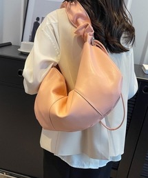 シャーリングハンドルショルダーハンドバッグ
