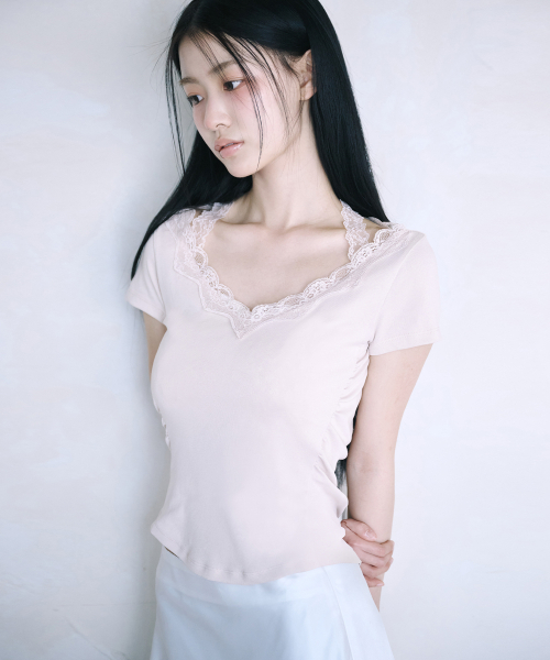 REISE MIYA（レイズミヤ）の「リリーホルターネックレーストップ [ベイビーピンク]（Tシャツ/カットソー・レディース・その他・SMALL/MEDIUM）」の2枚目の写真