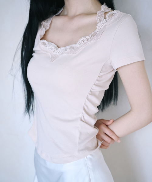 REISE MIYA（レイズミヤ）の「リリーホルターネックレーストップ [ベイビーピンク]（Tシャツ/カットソー・レディース・その他・SMALL/MEDIUM）」の4枚目の写真