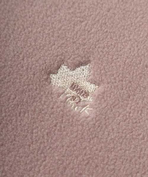 LOGOS（ロゴス）の「【71】【LOGOS/ロゴス】フリース リブ使い トレーナー/防寒 ワンポイント刺繍 スウェット/プルオーバー/クルーネック/ビッグシルエット/レディース（スウェット・レディース・ブラウン/ブラック/ピンク・M/XL/L）」の14枚目の写真