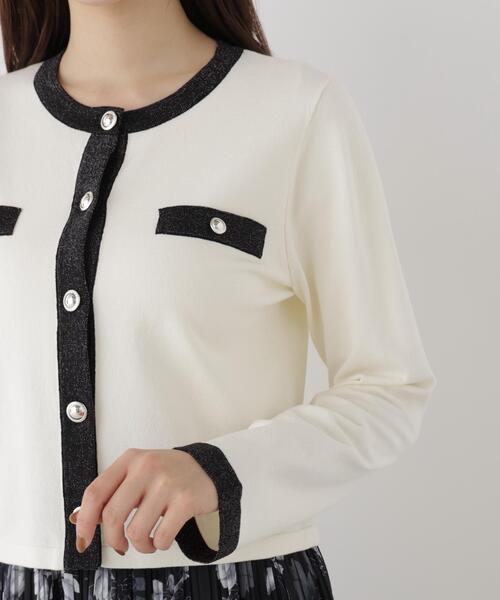 PROPORTION BODY DRESSING(プロポーションボディドレッシング)の「バイカラーアンサンブルニット / 1216270905(アンサンブル・レディース・ホワイト/ブラック/ピンク・MEDIUM/SMALL)」の17枚目の写真