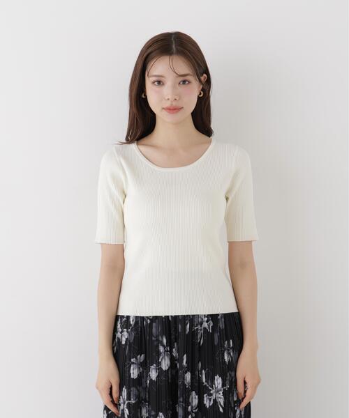 PROPORTION BODY DRESSING(プロポーションボディドレッシング)の「バイカラーアンサンブルニット / 1216270905(アンサンブル・レディース・ホワイト/ブラック/ピンク・MEDIUM/SMALL)」の15枚目の写真