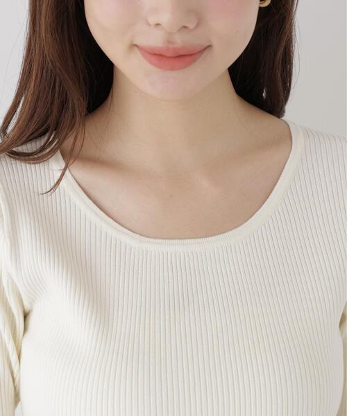 PROPORTION BODY DRESSING(プロポーションボディドレッシング)の「バイカラーアンサンブルニット / 1216270905(アンサンブル・レディース・ホワイト/ブラック/ピンク・MEDIUM/SMALL)」の12枚目の写真