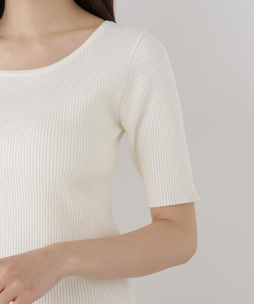 PROPORTION BODY DRESSING(プロポーションボディドレッシング)の「バイカラーアンサンブルニット / 1216270905(アンサンブル・レディース・ホワイト/ブラック/ピンク・MEDIUM/SMALL)」の11枚目の写真