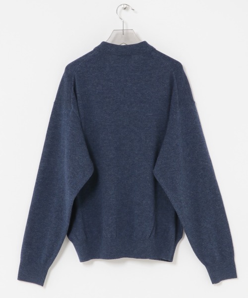 LACOSTE（ラコステ）の「『別注』LACOSTE×URBAN RESEARC　KNIT POLO CARDIGAN（ニット/セーター・メンズ・レッド系その他/ホワイト系その他/インディゴブルー・3/5/4）」の9枚目の写真