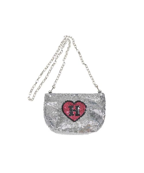 HYSTERIC GLAMOUR(ヒステリックグラマー)の「HYSTERIC LOVE GUN スパンコールショルダーバッグ(ショルダーバッグ・レディース・シルバー・FREE)」の2枚目の写真