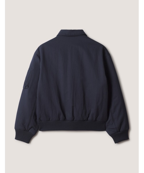 メゾンキツネ　フライトジャケット　MA-1 ブルゾン　ネイビー　Mサイズ BOMBER JACKET（MA-1）｜Maison Kitsune（メゾンキツネ）の