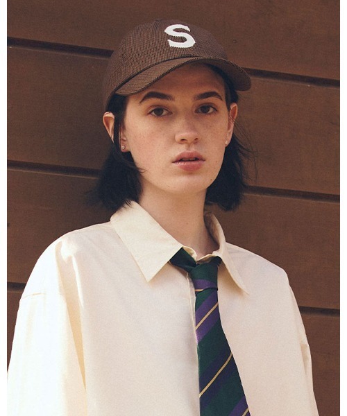 THE SHINZONE(ザ シンゾーン)の「THE S CAP 26AMSIT01(キャップ・レディース・ネイビー/ブラウン・FREE)」の7枚目の写真