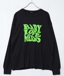 SHISKY（シスキー）の「プリント/刺繍 BIGロンT（Tシャツ/カットソー）」
