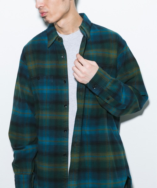 PENDLETON(ペンドルトン)の「『別注』PENDLETON×DOORS GUIDE SHIRTS(シャツ/ブラウス・メンズ・ブラック/グリーン系その他/ブラウン系その他・X-LARGE/LARGE/MEDIUM)」の3枚目の写真