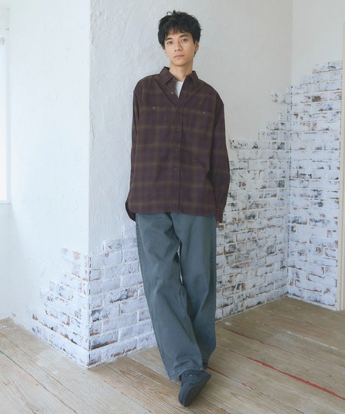 PENDLETON(ペンドルトン)の「『別注』PENDLETON×DOORS GUIDE SHIRTS(シャツ/ブラウス・メンズ・ブラック/グリーン系その他/ブラウン系その他・X-LARGE/LARGE/MEDIUM)」の6枚目の写真