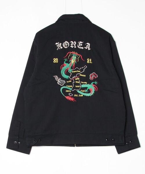 FUNALIVE（ファンアライブ）の「ALCARZA 刺繍ジャケット（ブルゾン・メンズ・ブラック系3/パープル/ブラウン系2/ブラック系4/ブラウン系1/ブラック系1/ブラック系2・L）」の8枚目の写真